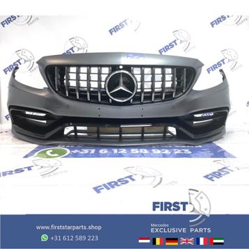 W205 C205 S205 FACELIFT C63 AMG VOORBUMPER COMPLEET originee beschikbaar voor biedingen