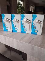 Lot de 4 spots eclairage extérieur neufs., Enlèvement, Neuf, Inox, Spots