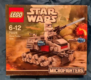 Lego set 75028 - Star Wars MicroFighters Clone Turbo Tank