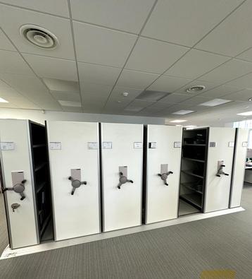 Compactus, rayonnage mobile haut de gamme beschikbaar voor biedingen
