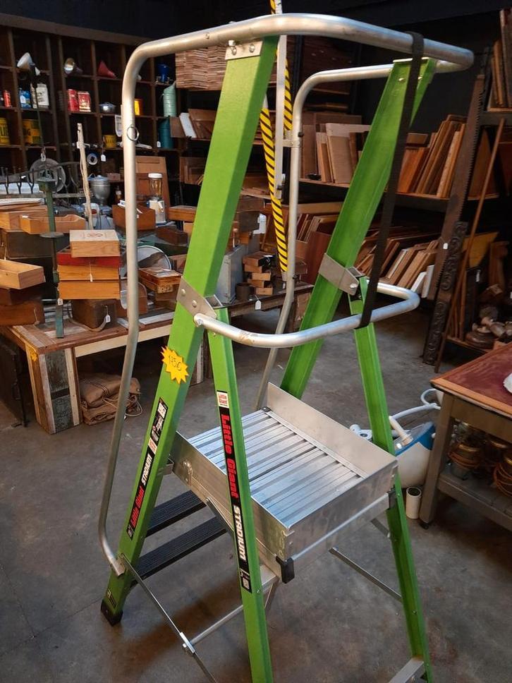 Professionele aluminium ladder (groen) Little Giant, Doe-het-zelf en Bouw, Overige Doe-Het-Zelf en Bouw, Ophalen