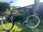 Zwarte beachcruiser Johnny Loco! 26 inch, Fietsen en Brommers, Fietsen | Cruisers en Lowriders, Ophalen, Gebruikt, Staal, Cruiser