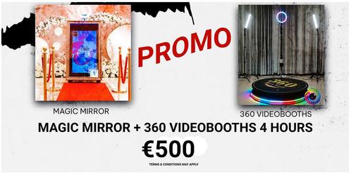PROMOTIE 360 Videobooths & Magic mirror, Computers en Software, Ontwerp- en Bewerkingssoftware, Nieuw, Ophalen