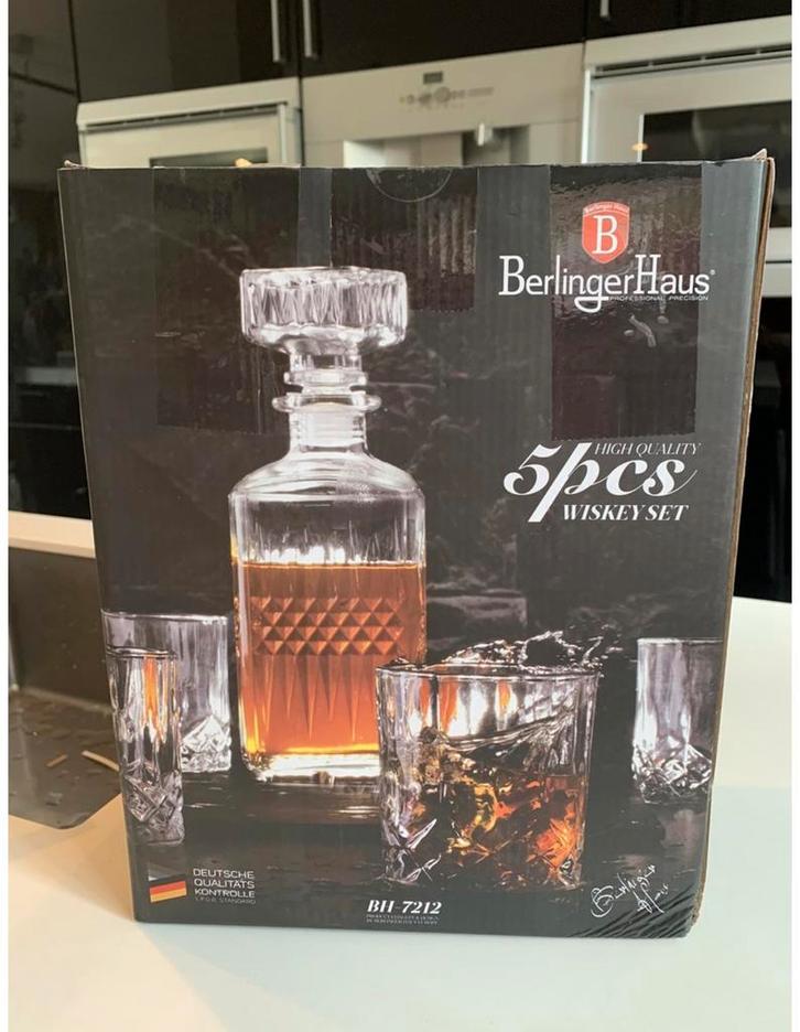 Whiskey set, Verzamelen, Glas en Drinkglazen, Nieuw, Overige typen, Ophalen