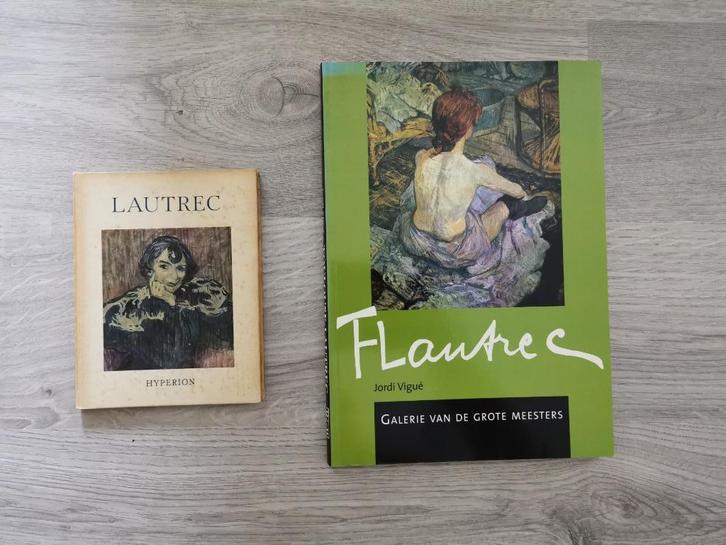 Lautrec - 2 boeken, Boeken, Kunst en Cultuur | Beeldend, Gelezen, Schilder- en Tekenkunst, Ophalen of Verzenden