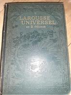 LAROUSSE UNIVERSEL EN 2 VOLUMES. 1922., Ophalen