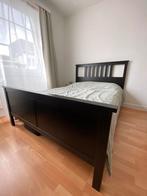 Hemnes bedframe zwart 140x200, Huis en Inrichting, Slaapkamer | Bedden, Ophalen, Gebruikt, Zwart