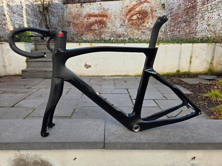 Fietsframe en -hanger - Pinarello Dogma F, maat L, 57,5., Fietsen en Brommers, Fietsen | Racefietsen, Zo goed als nieuw, Heren