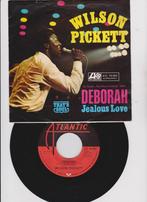 Wilson Pickett – Deborah / Jealous Love   1968, CD & DVD, Vinyles Singles, 7 pouces, R&B et Soul, Utilisé, Enlèvement ou Envoi
