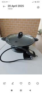 Elektrische wok van KENWOOD, 35 cm, Huis en Inrichting, Keuken | Potten en Pannen, Ophalen, Zo goed als nieuw, Wok