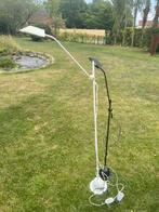 Vintage Retro 2 staande lampen, Huis en Inrichting, Lampen | Vloerlampen, Ophalen, Gebruikt, Metaal, 150 tot 200 cm