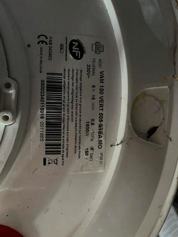 Boiler électrique 150litres 1800w stratite, Enlèvement, Utilisé