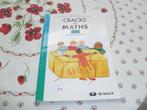 livre Cracks en math 5/6, Livres, Livres scolaires, Comme neuf, Enlèvement, De boeck, Primaire