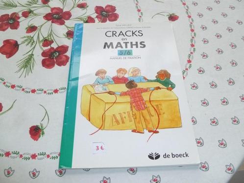 livre Cracks en math 5/6, Livres, Livres scolaires, Comme neuf, Primaire, Enlèvement