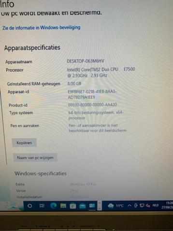 pc Dell Desktop beschikbaar voor biedingen