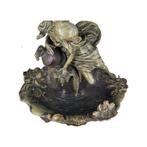 Sculpture Art Nouveau en Plâtre Patiné - Numérotée 62, Enlèvement ou Envoi