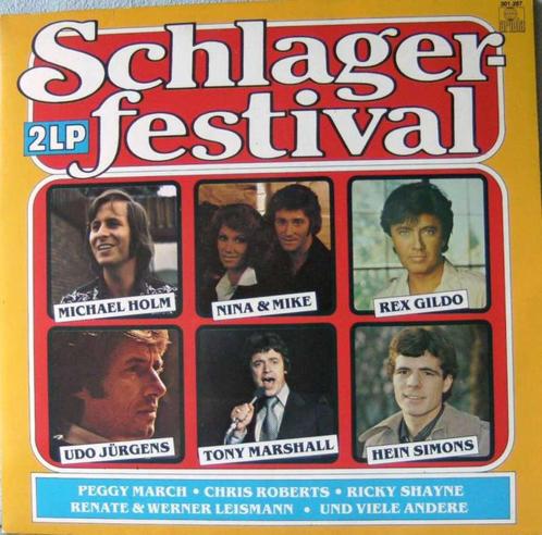 Dubbel LP Schlager festival 1974, Cd's en Dvd's, Vinyl | Verzamelalbums, Zo goed als nieuw, Pop, 12 inch, Ophalen of Verzenden