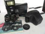 YASHICA FX-3 camera + accessoires, Audio, Tv en Foto, Ophalen of Verzenden