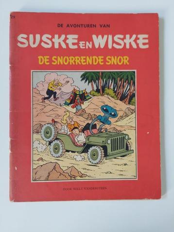 Suske en Wiske Nr 29 De Snorrende snor 1959 beschikbaar voor biedingen