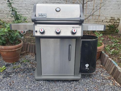 WEBER SPIRIT S320 gasbarbecue, roestvrij staal, 3 branders, Tuin en Terras, Gasbarbecues, Zo goed als nieuw, Ophalen