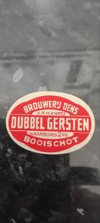 Oud bieretiket br Dens st Antonius Booischot dubbel Gersten, Verzamelen, Ophalen of Verzenden, Zo goed als nieuw