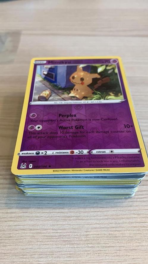 Reverse holo Pokemon kaarten (100 kaarten), Hobby & Loisirs créatifs, Jeux de cartes à collectionner | Pokémon, Enlèvement ou Envoi