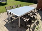 table de jardin, Jardin & Terrasse, Enlèvement, Utilisé, Aluminium, 6 places