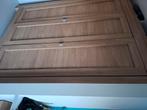 3 stevige kasten, lichte houtkleur, Huis en Inrichting, Kasten | Kleerkasten, Ophalen, Gebruikt, Met plank(en)