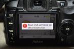 nikon d40 met 55-200 lens  ERROR__lens manueel, Audio, Tv en Foto, Fotocamera's Digitaal, Ophalen of Verzenden, Niet werkend, Spiegelreflex