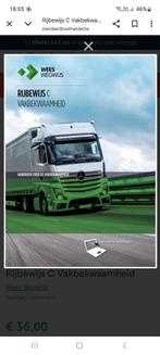 Theorieboek rijbewijs C vakbekwaamheid, Ophalen, Nieuw