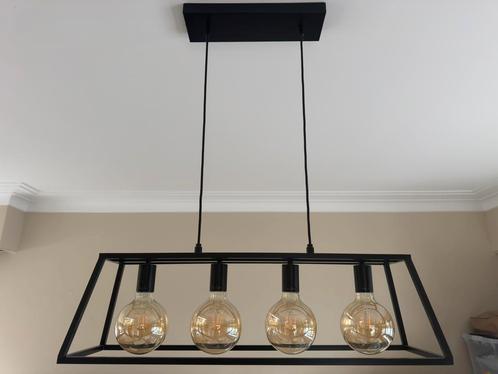 Moderne hanglamp – inclusief 4 lampen, Huis en Inrichting, Lampen | Hanglampen, Zo goed als nieuw, Ophalen