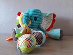 ♥ Activiteiten knuffel olifant, Kinderen en Baby's, Speelgoed | Knuffels en Pluche, Ophalen of Verzenden, Zo goed als nieuw, Olifant