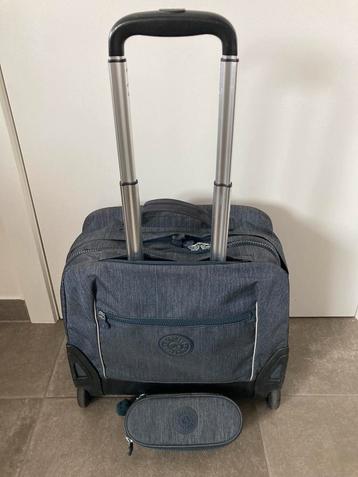 Kipling boekentas trolley met bijhorende pennenzak beschikbaar voor biedingen