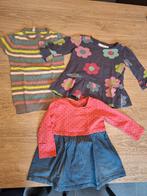 3 winterjurkjes maat 80, Ophalen of Verzenden, Gebruikt, Meisje, Jurkje of Rokje