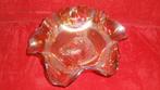 Mari Gold Amerikaans glas bord met paard, Ophalen of Verzenden