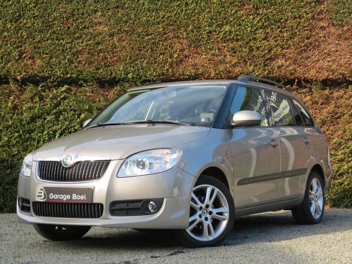 Skoda Fabia Combi Sport 1.4 benzine - met garantie, Autos, Skoda, Entreprise, Achat, Fabia, ABS, Airbags, Air conditionné, Verrouillage central