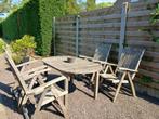 tuinset, Tuin en Terras, Ophalen, 4 zitplaatsen, Gebruikt, Tuinset