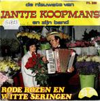 Vinyl, 7"   /   Jantje Koopmans En Zijn Band – Rode Rozen En, CD & DVD, Vinyles | Autres Vinyles, Enlèvement ou Envoi, Autres formats