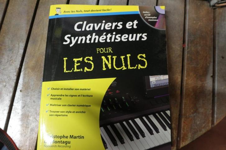 livre "clavier et synthétiseur" les nuls, Boeken, Muziek, Ophalen of Verzenden