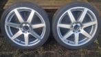18 inch AMG Breedset Velgen + Banden. Mercedes C-klasse W204, Auto-onderdelen, Ophalen, 18 inch, Banden en Velgen, Personenwagen