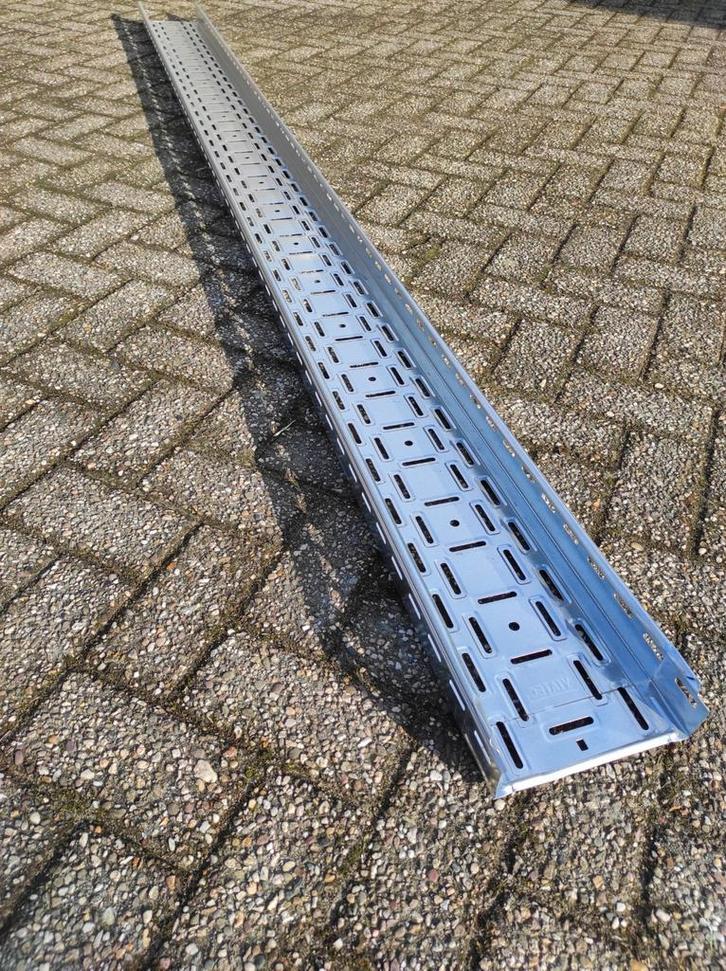 Kabelgoten met afdekplaten in diverse maten, Doe-het-zelf en Bouw, Metalen, Ophalen