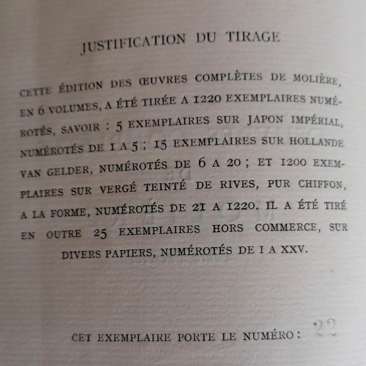Molière, complete theaterwerken, EMILE HAZAN &, Boeken, Literatuur, Gelezen, Europa overig, Ophalen