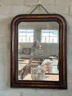 Antieke spiegel - 76 cm hoog + 58 cm breed, Rectangulaire, 50 à 100 cm, Enlèvement ou Envoi, Moins de 100 cm