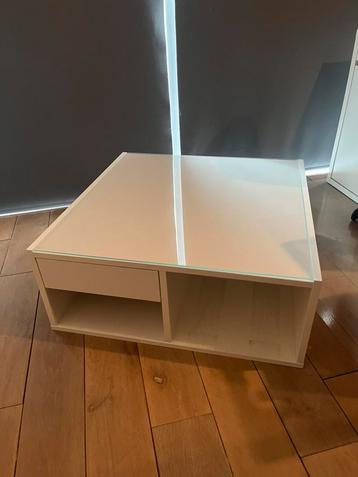 Ikea salontafel wit, Huis en Inrichting, Tafels | Salontafels, Ophalen, Gebruikt