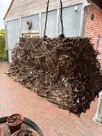 Houten hanglamp, Ophalen