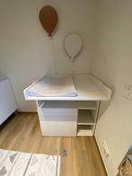 Commode wit IKEA + gratis aankleedkussen met 2 hoezen, Kinderen en Baby's, Ophalen, 70 cm of meer, Zo goed als nieuw, 75 tot 100 cm