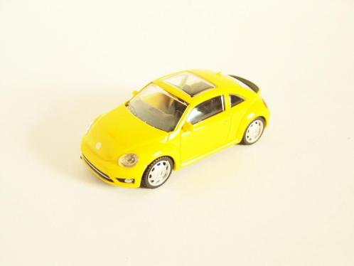 1/43 - M Rastar - Volkswagen Beetle (2019) geel, Hobby en Vrije tijd, Modelauto's | 1:43, Nieuw, Ophalen of Verzenden