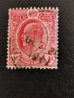 Gold Coast 1908 - Koning Edward VII, Postzegels en Munten, Ophalen of Verzenden, Gestempeld