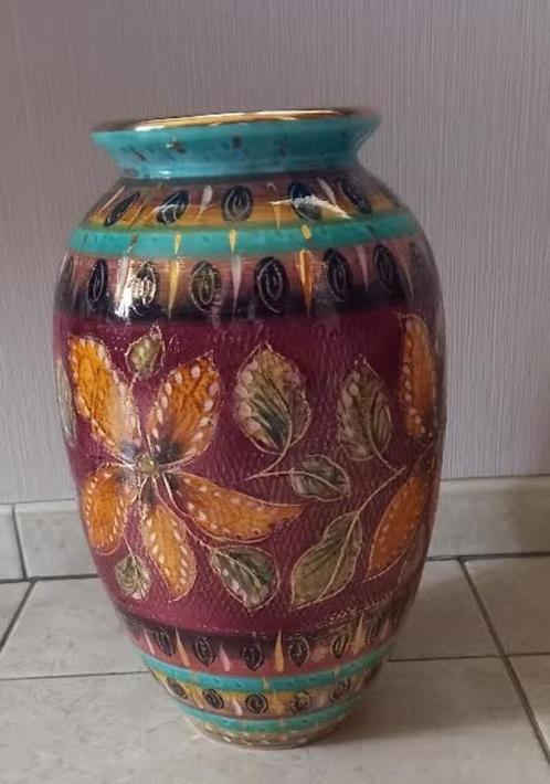 grote vaas 39 cm, Huis en Inrichting, Woonaccessoires | Vazen, Zo goed als nieuw, Minder dan 50 cm, Aardewerk of Porselein, Ophalen of Verzenden