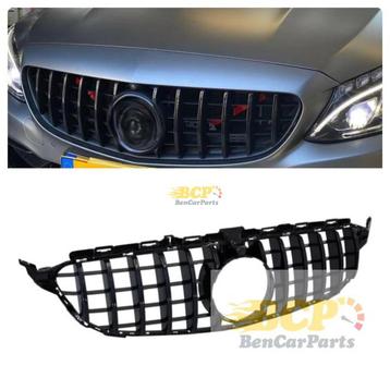 Sport grille zwart Chrome met camera geschikt voor Mercedes  beschikbaar voor biedingen